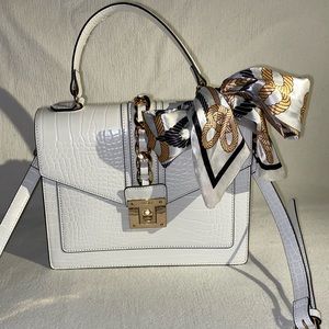 White ALDO crossbody handbag (GLENDA SATCHEL)